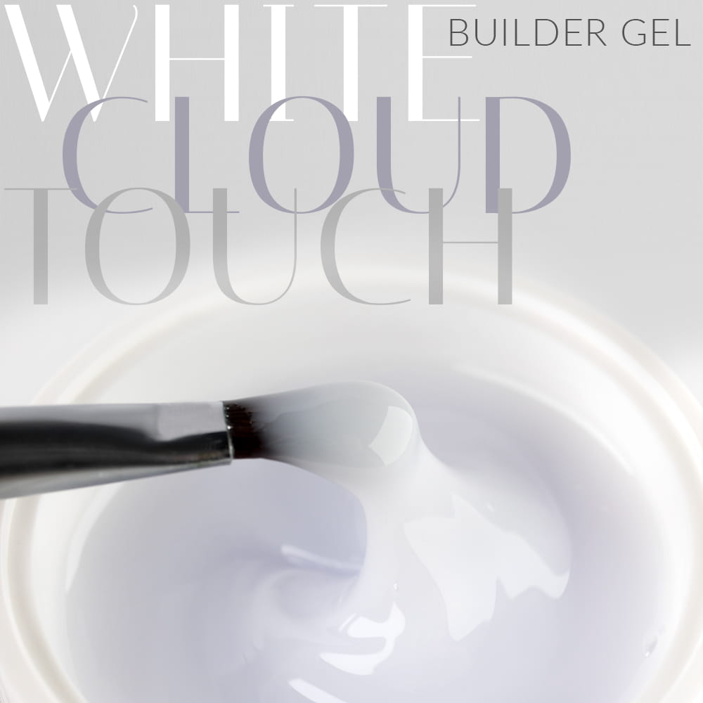 White Cloud Touch Builder Gel - Modena Nails Shop
