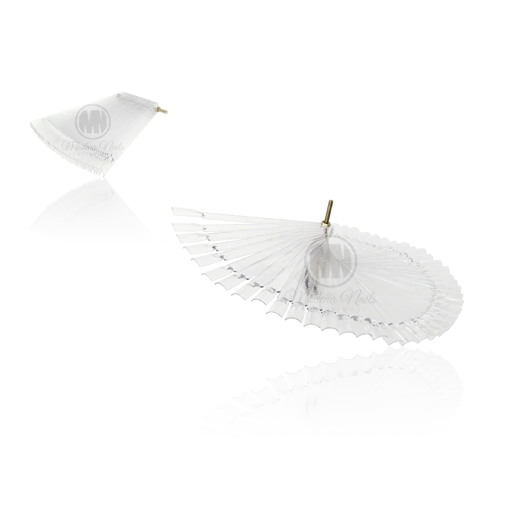 Wzornik, Ekspozytor Wachlarz CLEAR 50 kolorów - Modena Nails