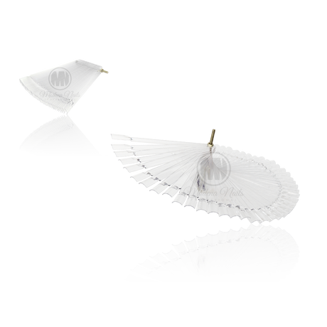 Wzornik, Ekspozytor Wachlarz CLEAR 50 kolorów - Modena Nails Shop