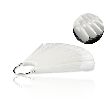 Wzornik, Wachlarz Migdał 50 kolorów - Modena Nails