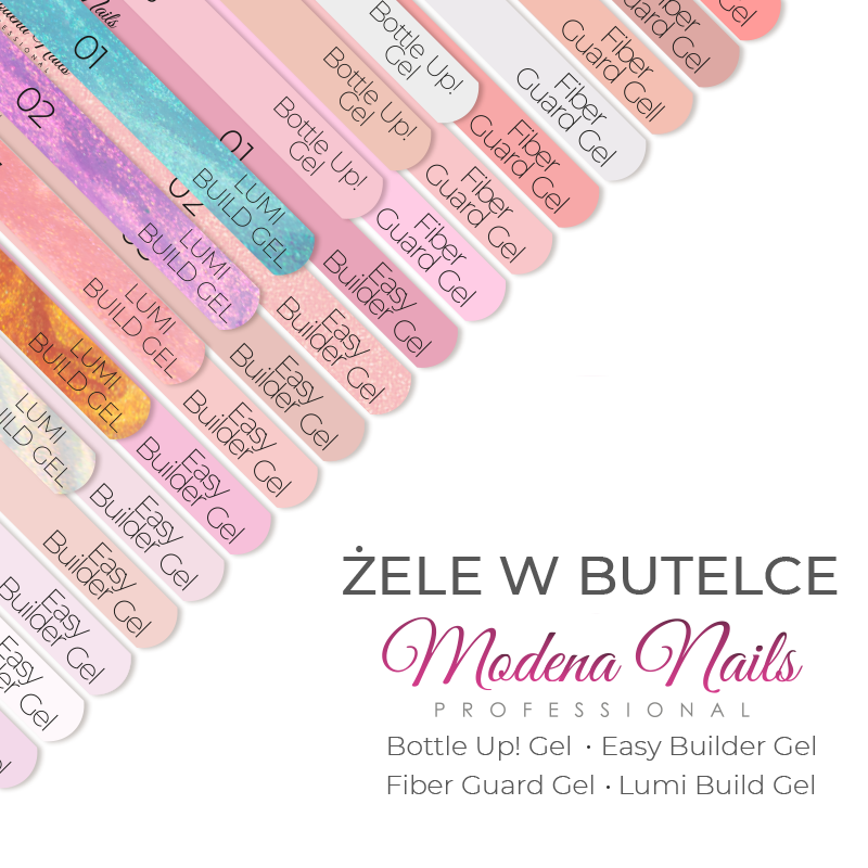 Naklejki Na Wzorniki - Żele w butelce