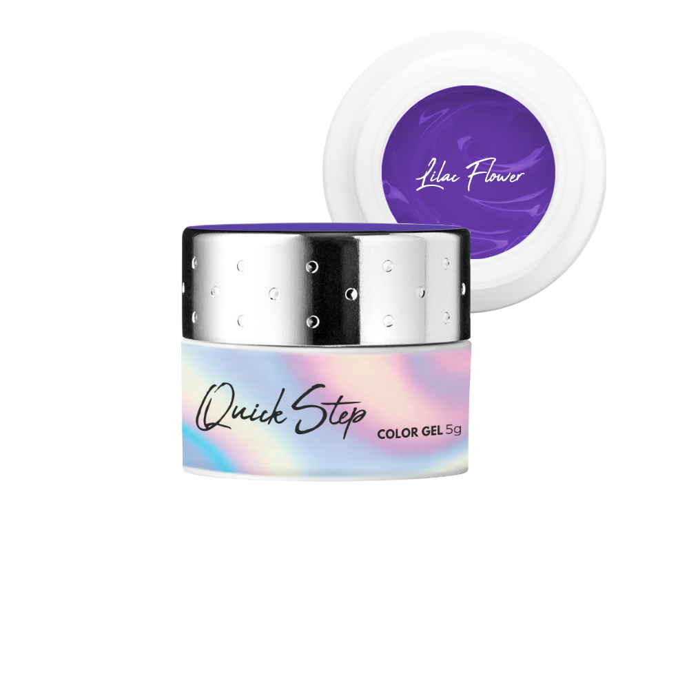 Gel UV Quick Step Color 5g - NON. 125 Fleur Lilas