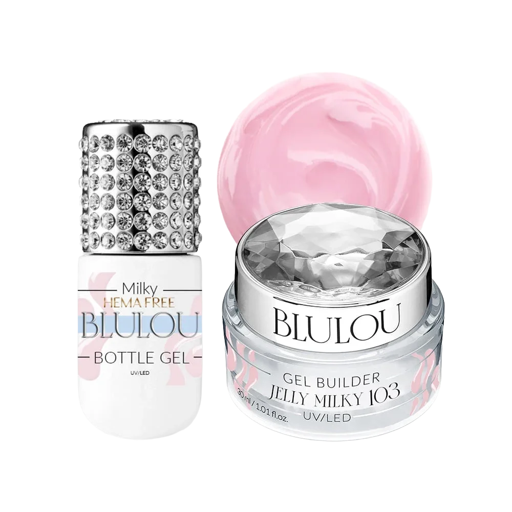 Set MILKY - Jelly Builder Gel 30ml + Flacone Gel 9ml – SENZA HEMA