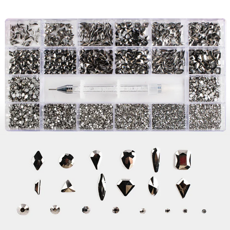 Zestaw cyrkonii z sondą - Modena Nails