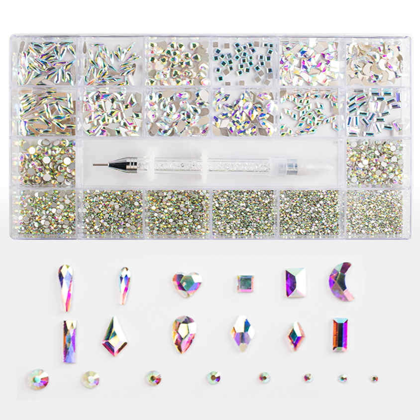 Zestaw cyrkonii z sondą - Modena Nails