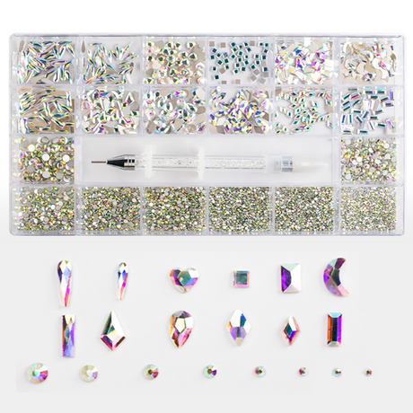 Zestaw cyrkonii z sondą - Modena Nails