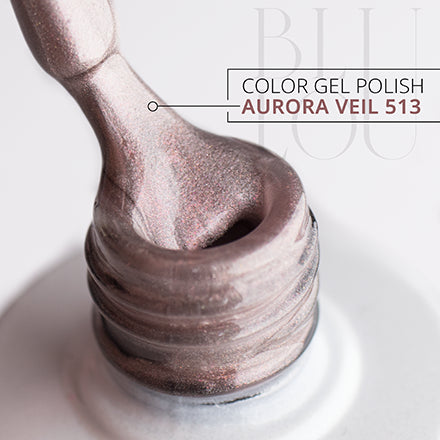 Vernis hybride BluLou 9ml - Aurora Veil 513