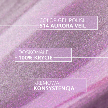 Vernis hybride BluLou 9ml - Aurora Veil 514
