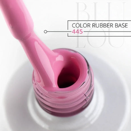 Color Rubber Base 9ml - tonalità rosa NO: 445