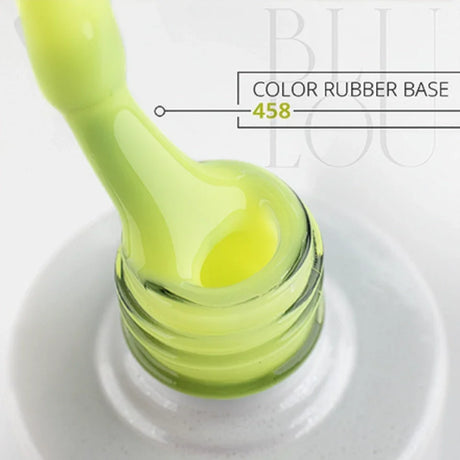 Color Rubber Base 9ml - tonalità gialla NO: 458