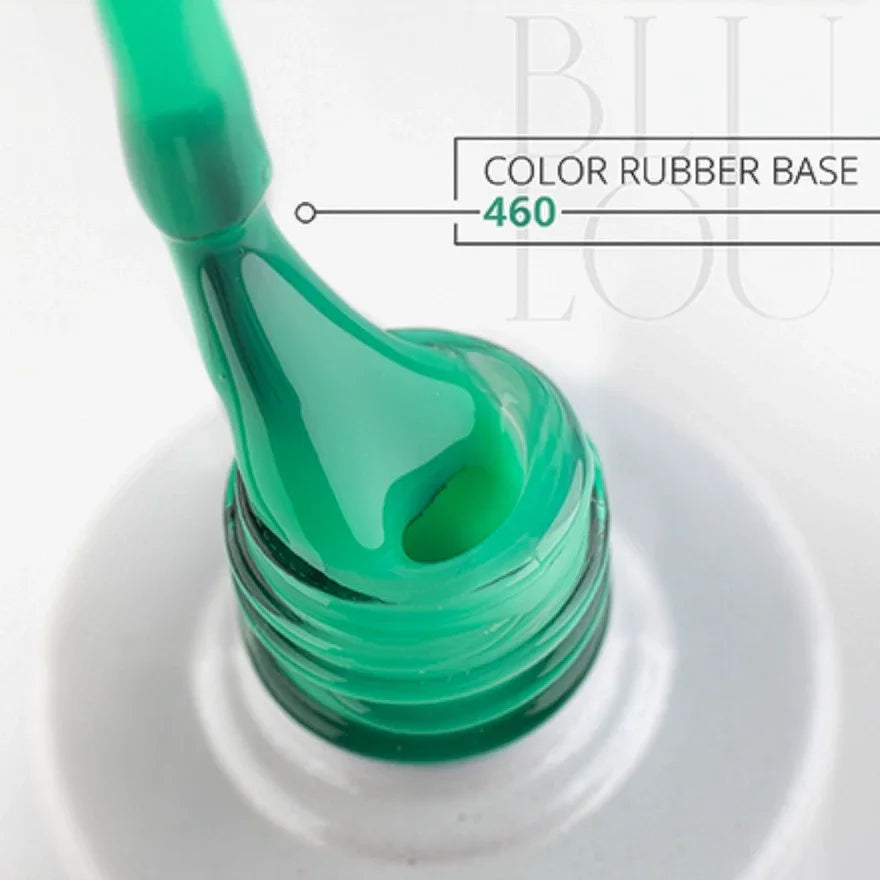 Barva Rubber Base 9ml - odstín zelená NO: 460