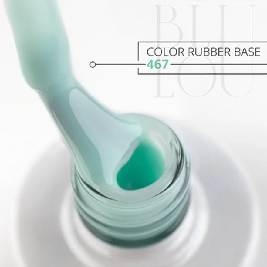 Color Rubber Base 9ml - tonalità verde NO: 467