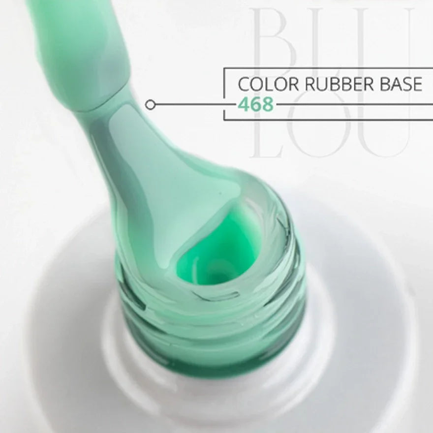 Color Rubber Base 9ml - відтінок зелений NO: 468