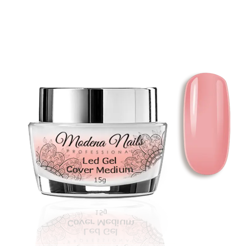 Żel LED Cover Medium - Modena Nails