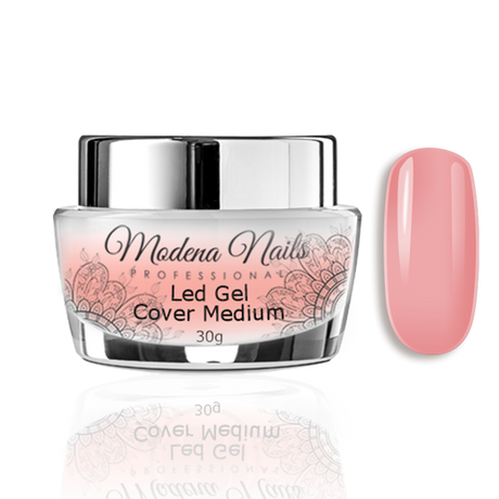 Żel LED Cover Medium - Modena Nails Shop