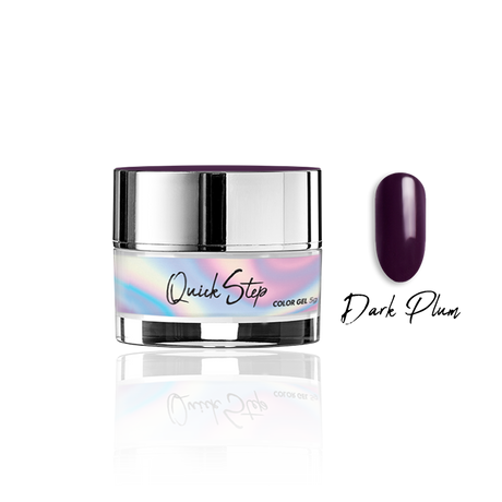 Żel UV Quick Step Color 5g - NR 11 Dark Plum - Modena Nails Shop