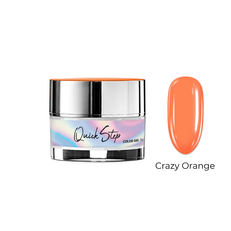 Quick Step Color UV-gel 5g - NR. 118 Gekke Oranje