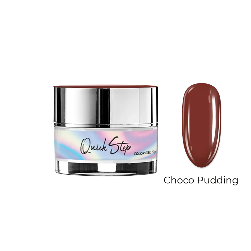 Żel UV Quick Step Color 5g - NR 122 Choco Pudding