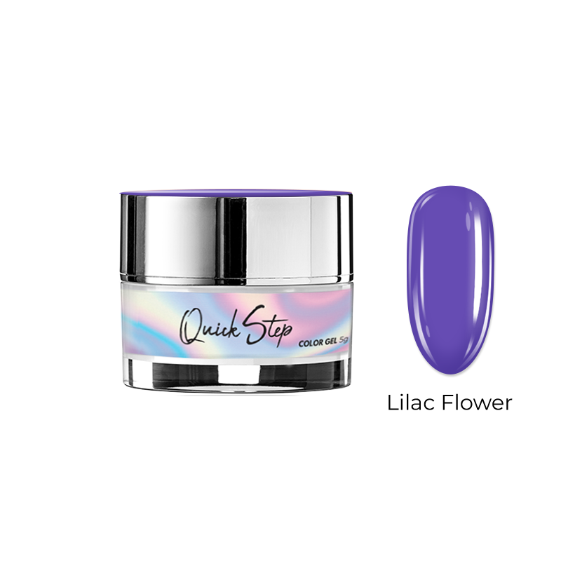 Żel UV Quick Step Color 5g - NR 125 Lilac Flower