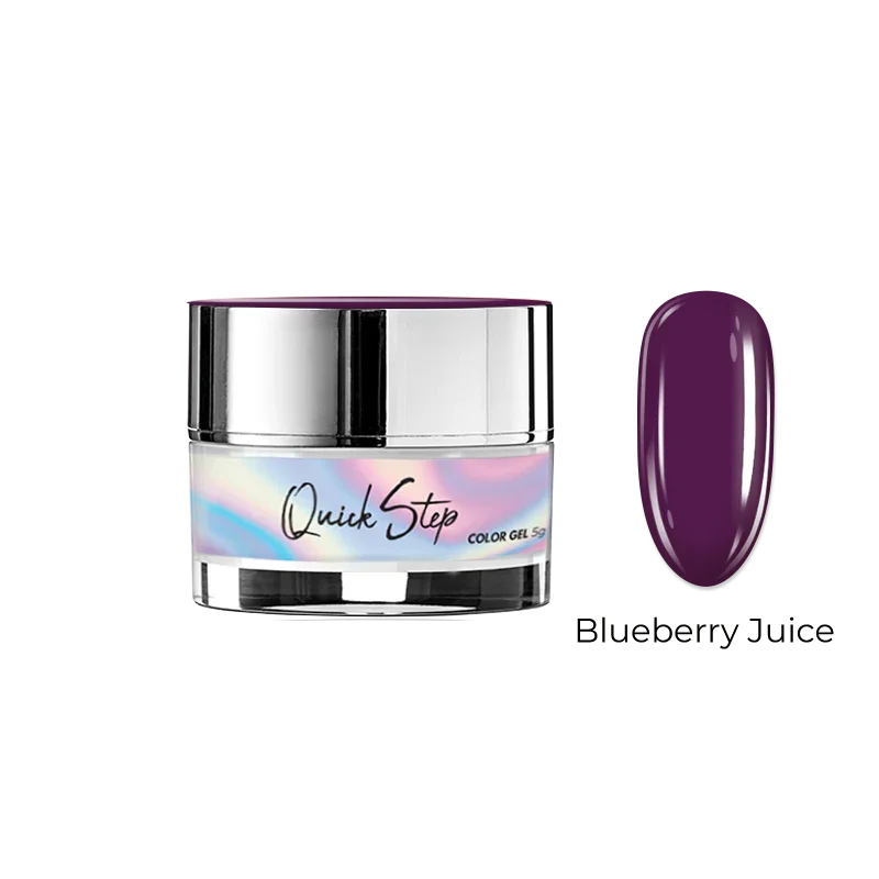 Gel UV Quick Step Color 5g - NON. 126 Jus de Myrtille