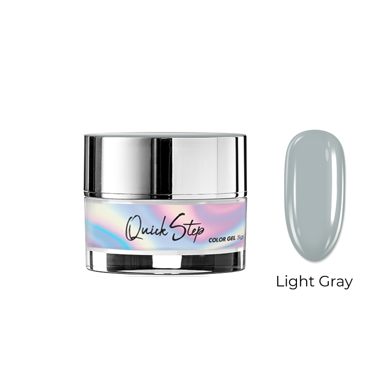 Żel UV Quick Step Color 5g - NR 127 Light Gray