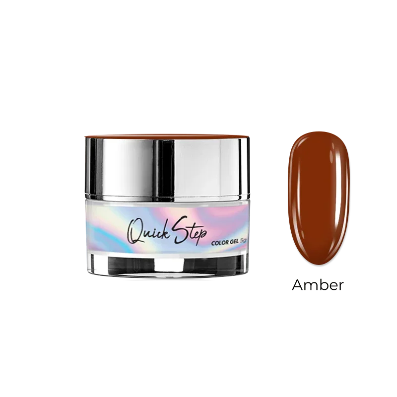 Żel UV Quick Step Color 5g - NR 129 Amber