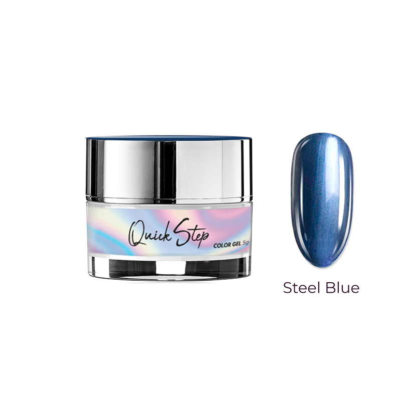 Żel UV Quick Step Color 5g - NR 13 Steel Blue