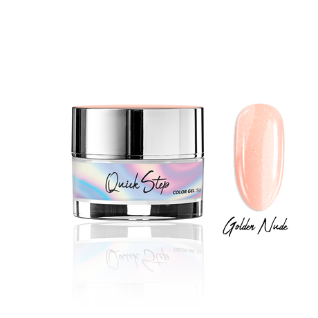 Żel UV Quick Step Color 5g - NR 130 Golden Nude - Modena Nails Shop