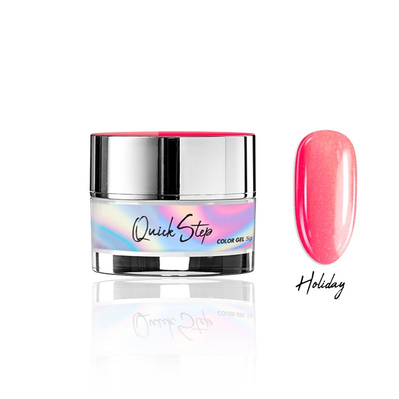 Żel UV Quick Step Color 5g - NR 131 Holiday - Modena Nails Shop