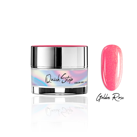 Żel UV Quick Step Color 5g - NR 134 Golden Rose - Modena Nails Shop