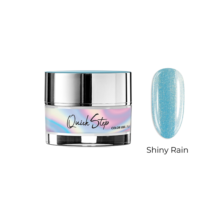 Gel UV Quick Step Color 5g - NON. 136 Pluie brillante