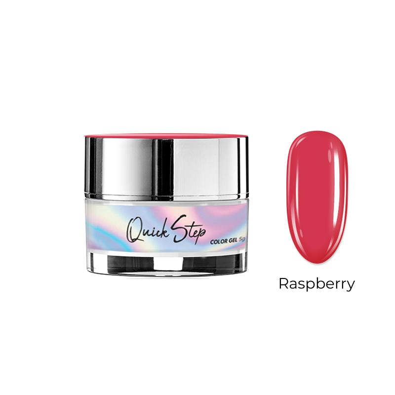 Żel UV Quick Step Color 5g - NR 18 Raspberry