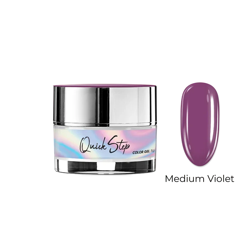 Żel UV Quick Step Color 5g - NR 30 Medium Violet