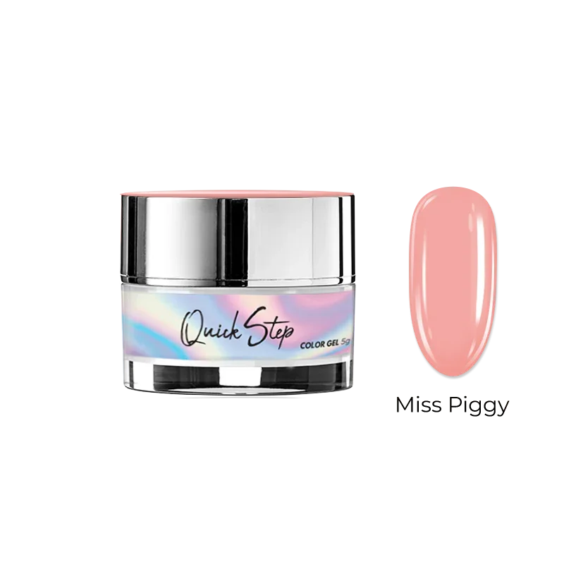 Gel UV Quick Step Color 5g - NON. 32 Mlle Piggy