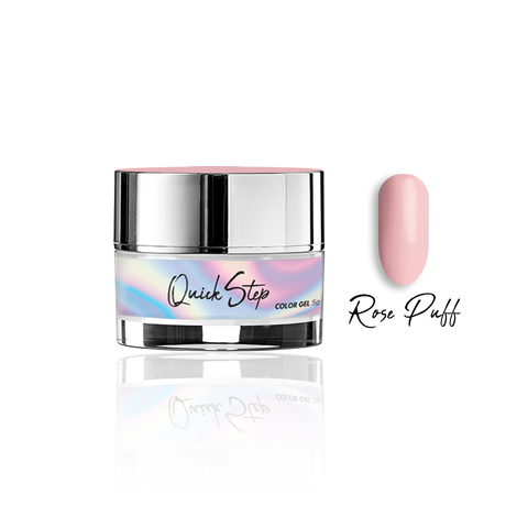 Żel UV Quick Step Color 5g - NR 33 Rose Puff - Modena Nails Shop