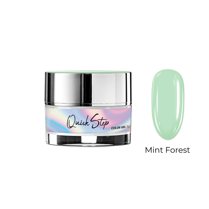 Żel UV Quick Step Color 5g - NR 37 Mint Forest