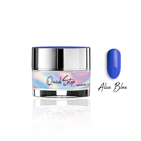 Żel UV Quick Step Color 5g - NR 39 Alice Blue - Modena Nails Shop