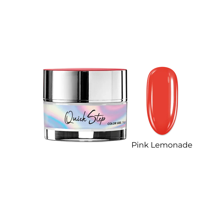 Gel UV Quick Step Color 5g - NON. 45 Limonade Rose