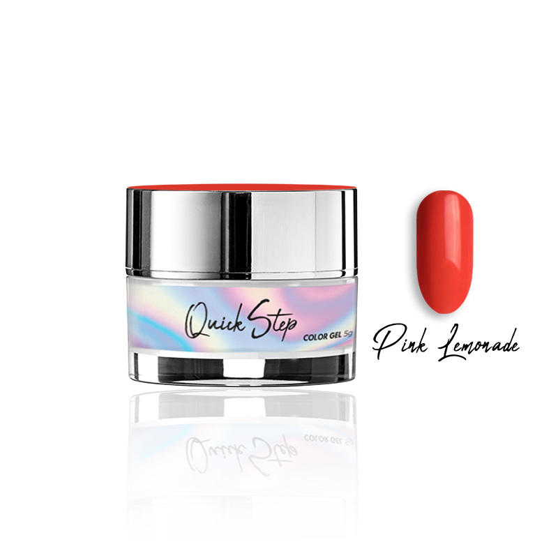 Żel UV Quick Step Color 5g - NR 45 Pink Lemonade - Modena Nails Shop