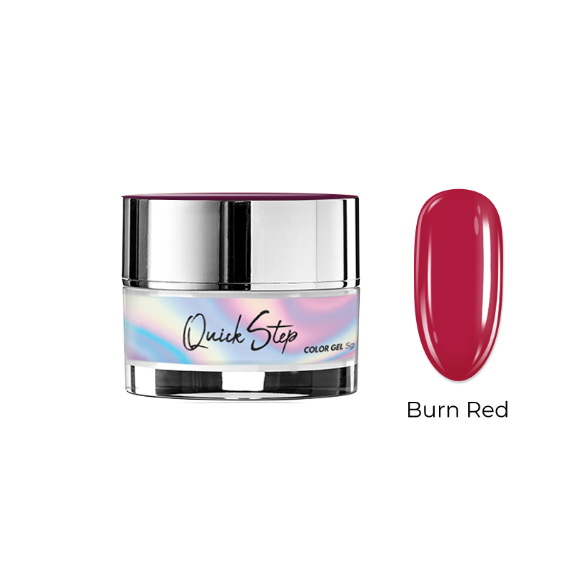 Żel UV Quick Step Color 5g - NR 56 Burn Red