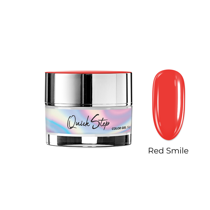 Gel UV Quick Step Color 5g - NON. 59 Sourire rouge