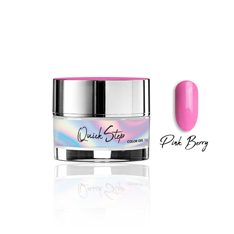 Żel UV Quick Step Color 5g - NR 60 Pink Berry - Modena Nails Shop
