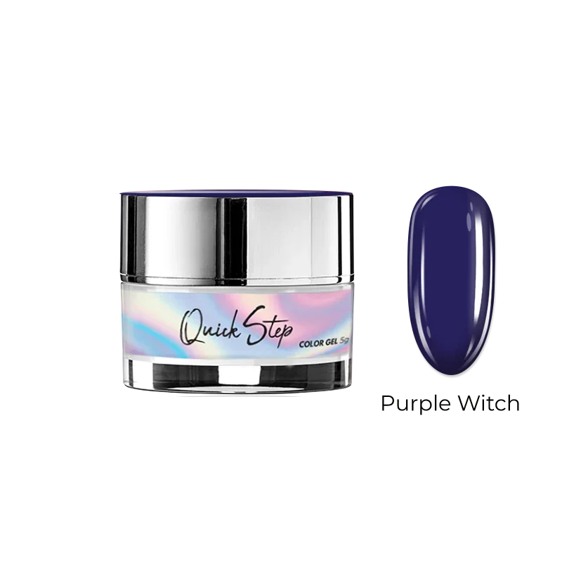Żel UV Quick Step Color 5g - NR 63 Purple Witch