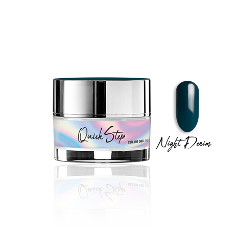 Żel UV Quick Step Color 5g - NR 65 Night Denim - Modena Nails Shop