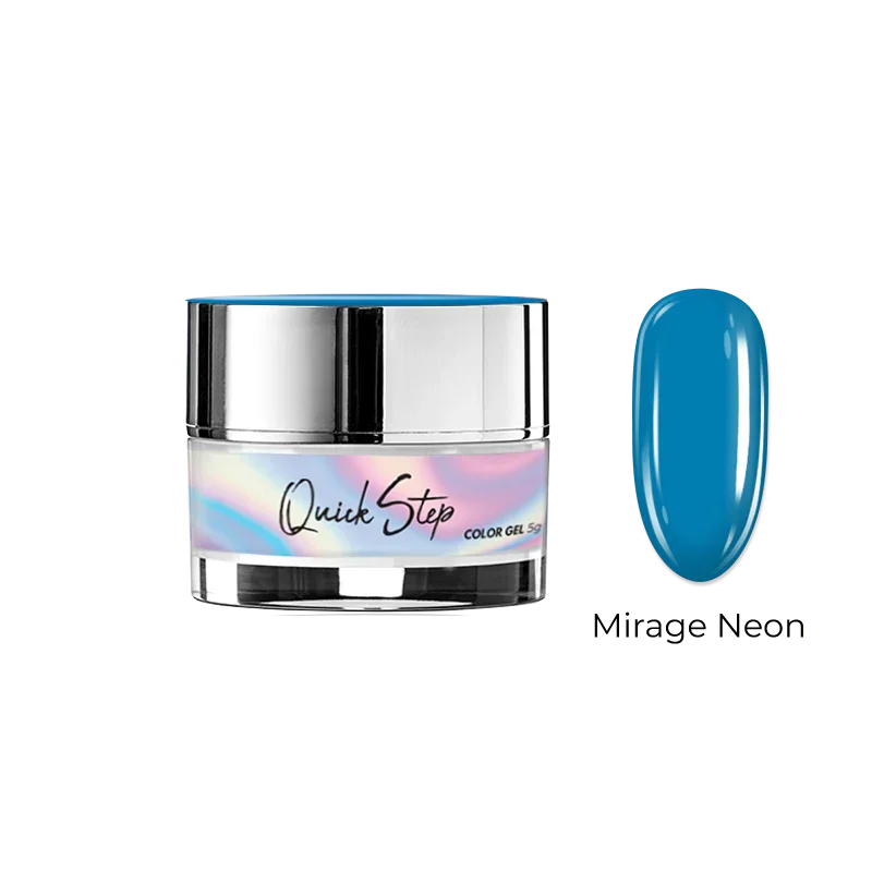 Gel UV Quick Step Color 5g - NON. 73 Mirage NÉON