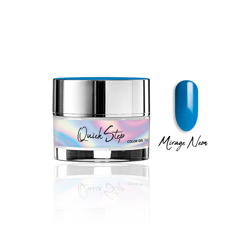 Żel UV Quick Step Color 5g - NR 73 Mirage NEON - Modena Nails Shop