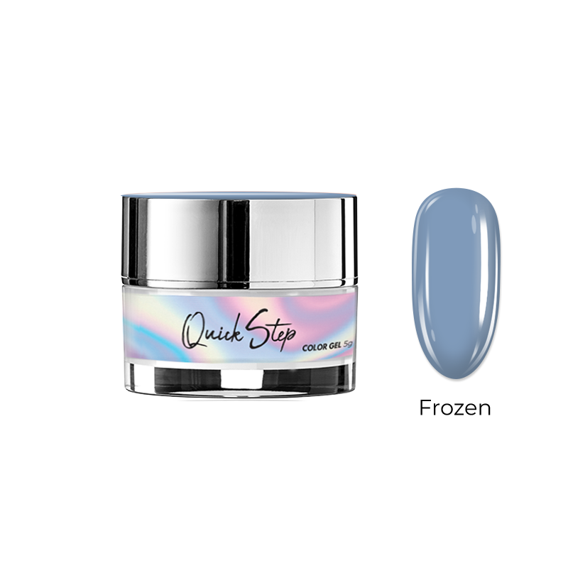 Gel UV Quick Step Color 5g - NON. 77 Congelé