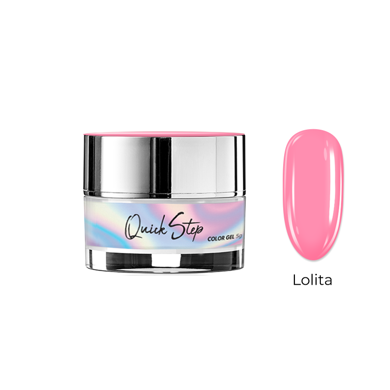 Żel UV Quick Step Color 5g - NR 84 Lolita