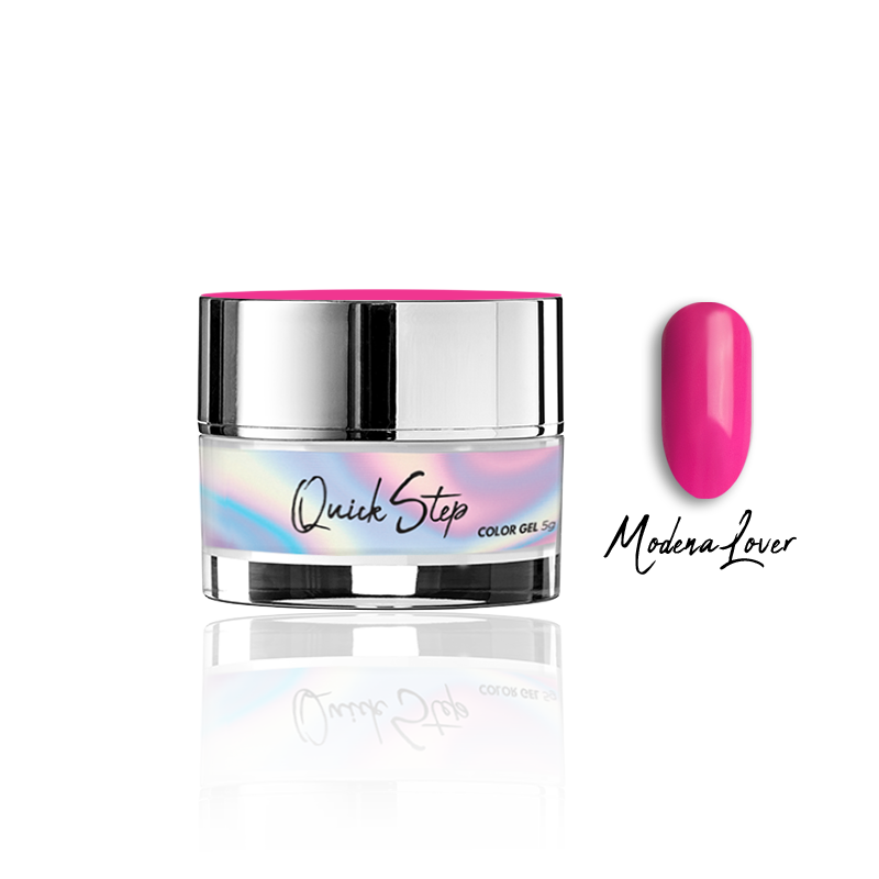 Żel UV Quick Step Color 5g - NR 90 Modena Lover - Modena Nails Shop