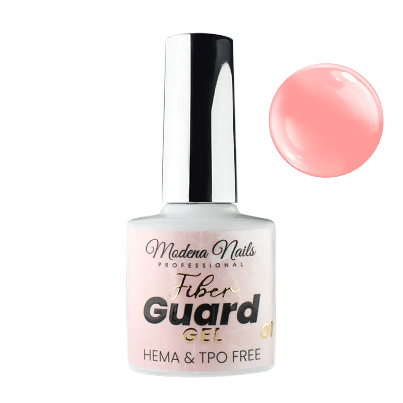 Żel w butelce Fiber Guard Gel  7,3ml - 01 - Modena Nails Shop